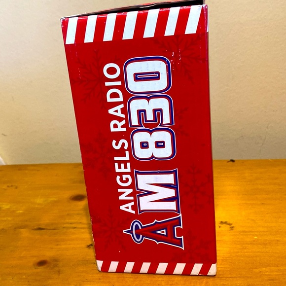 Los Angeles Angels Mike Trout # 27 Nut Cracker MLB Team Holiday Decor in Box - Picture 4 of 9